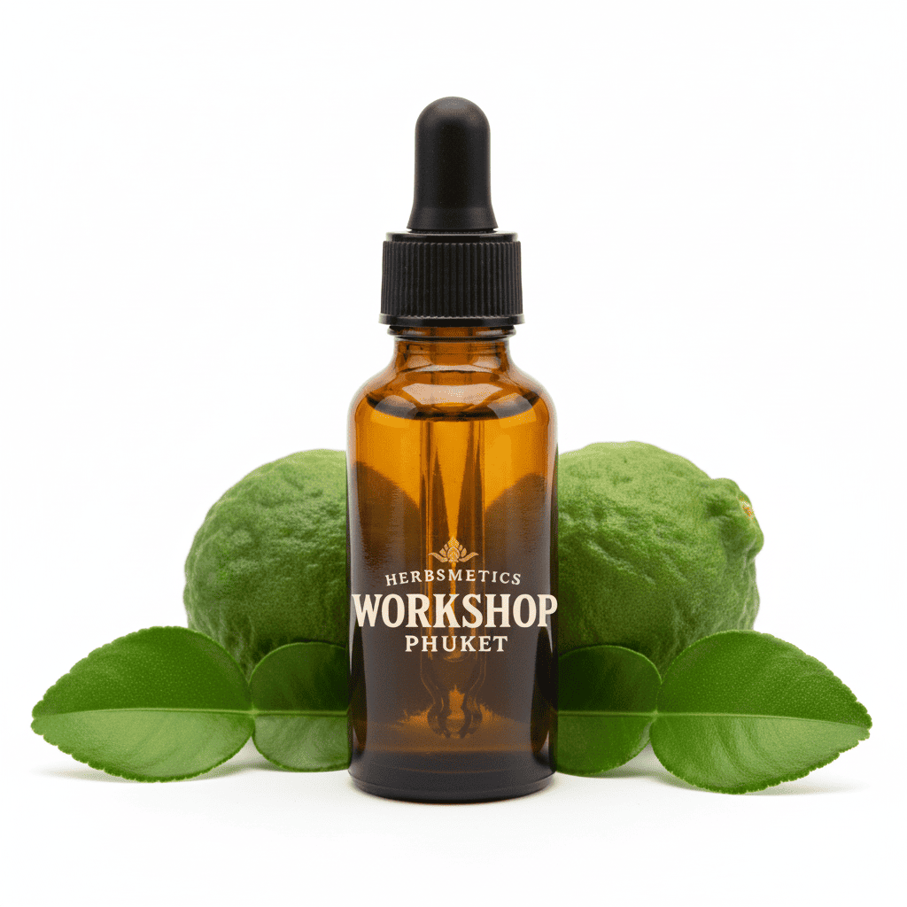 Bergamot essential oil — citrusy, bright, fresh — Herbsmetics Phuket