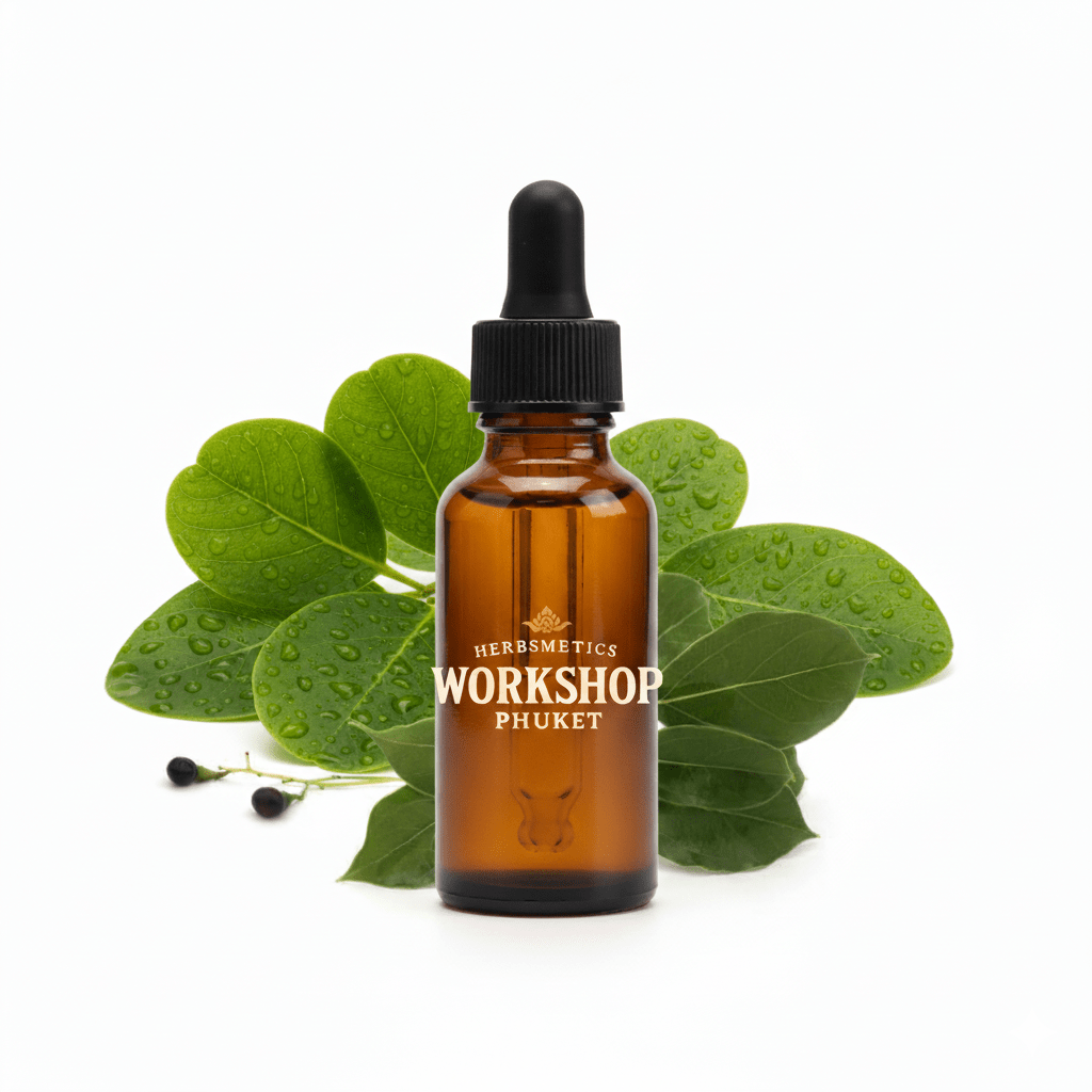 Camphor White essential oil — herbal, green, fresh — Herbsmetics Phuket