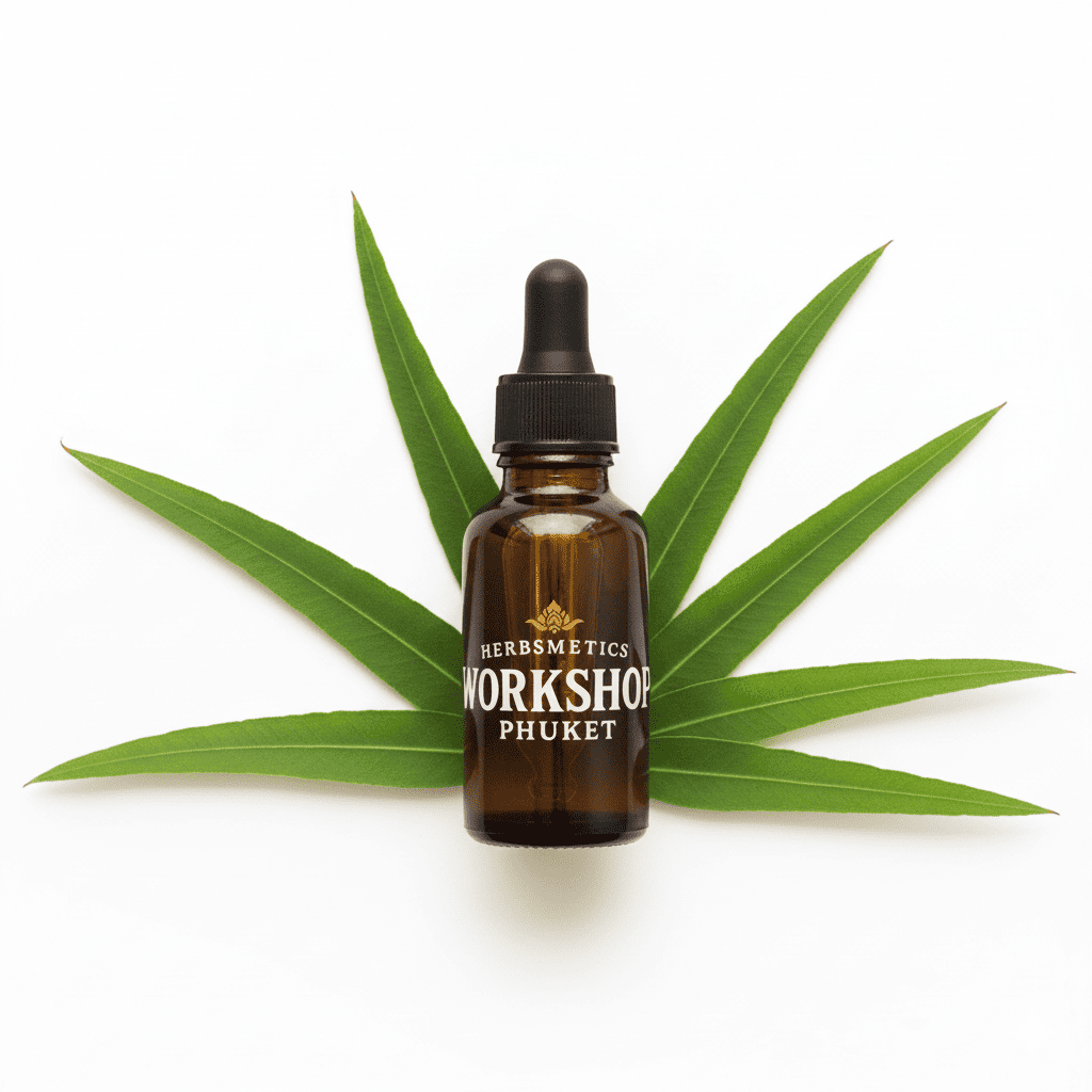 Eucalyptus Citriodora essential oil — herbal, green, fresh — Herbsmetics Phuket