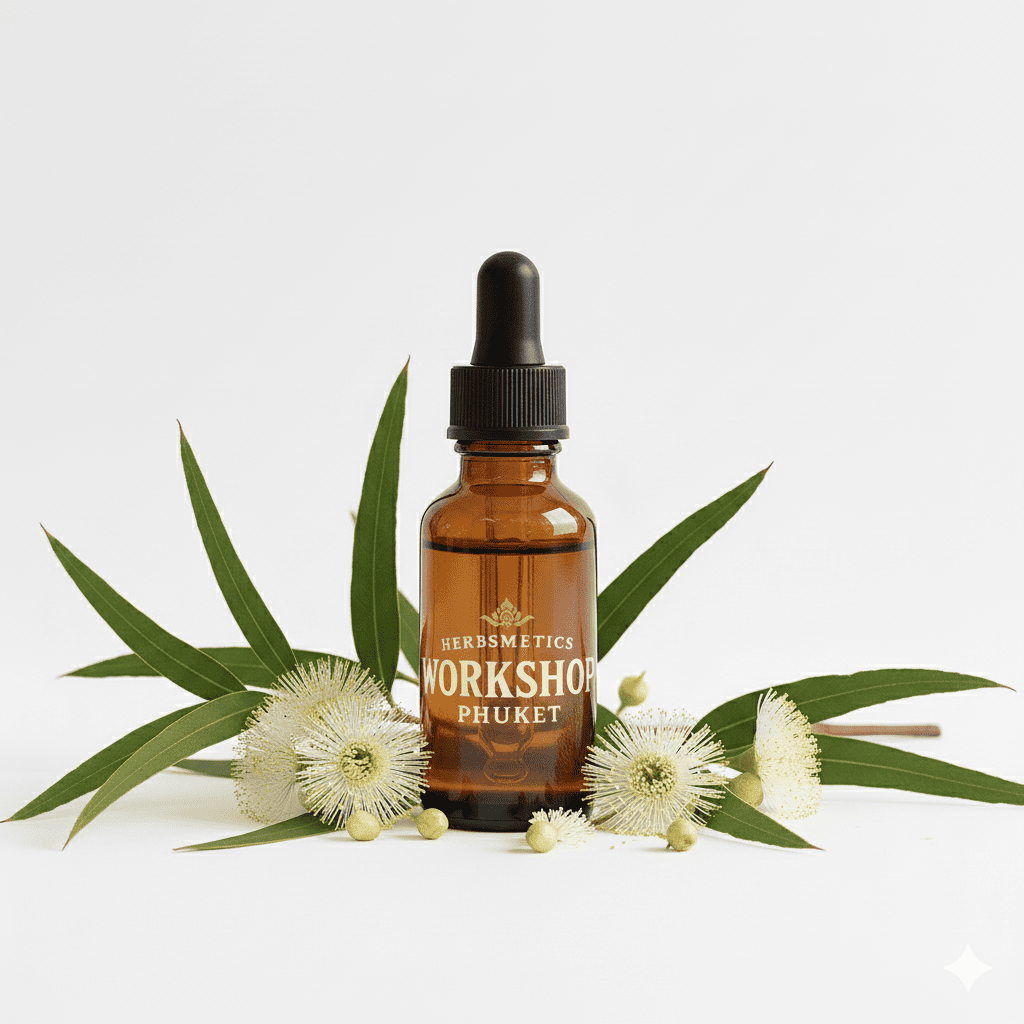 Eucalyptus Globulus essential oil — herbal, green, fresh — Herbsmetics Phuket