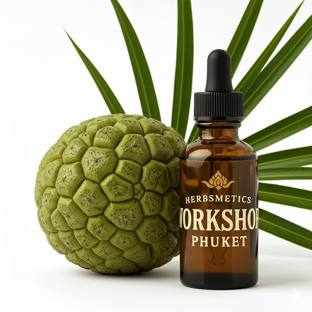 Kewra Absolute essential oil — herbal, green, fresh — Herbsmetics Phuket