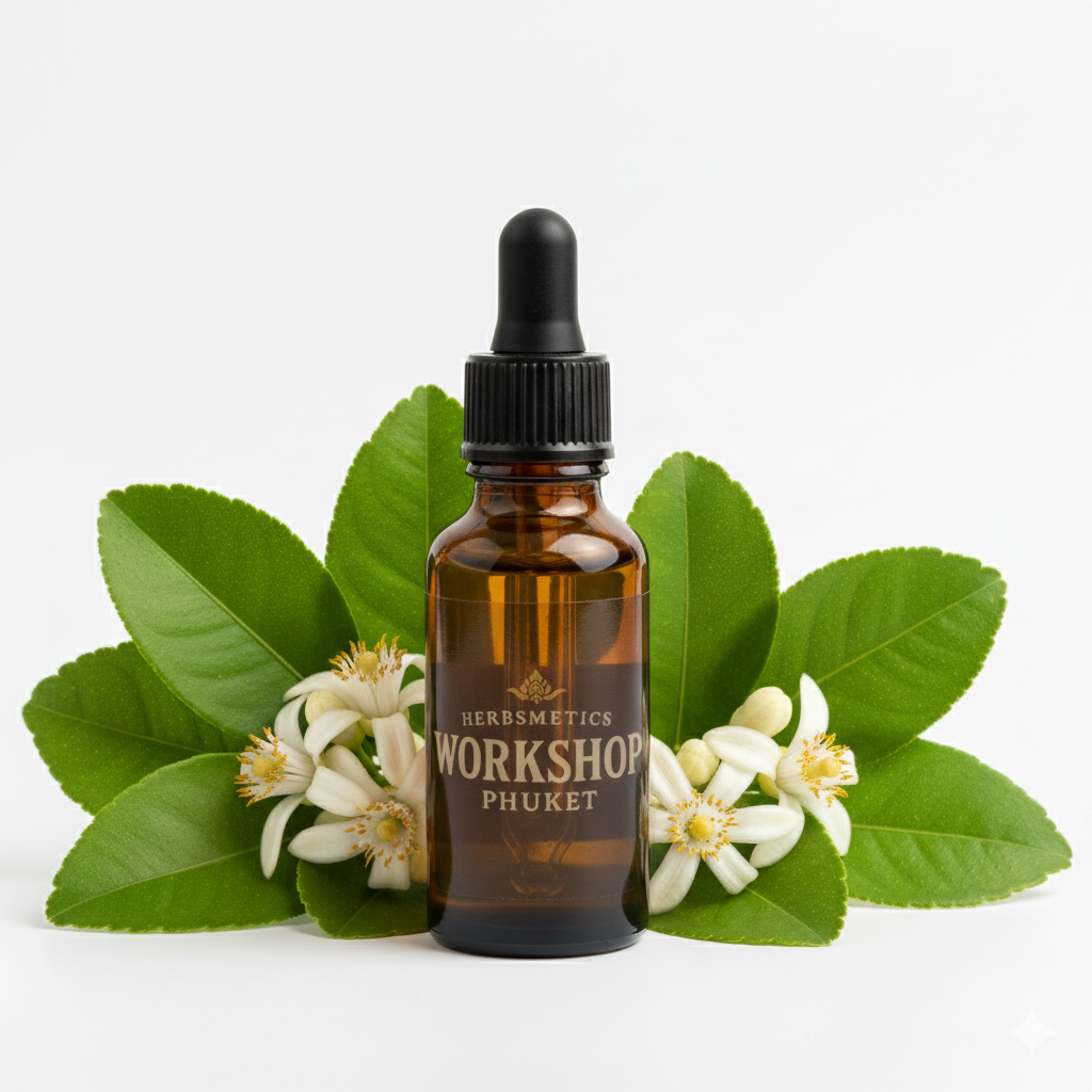Lime essential oil — citrusy, bright, fresh — Herbsmetics Phuket
