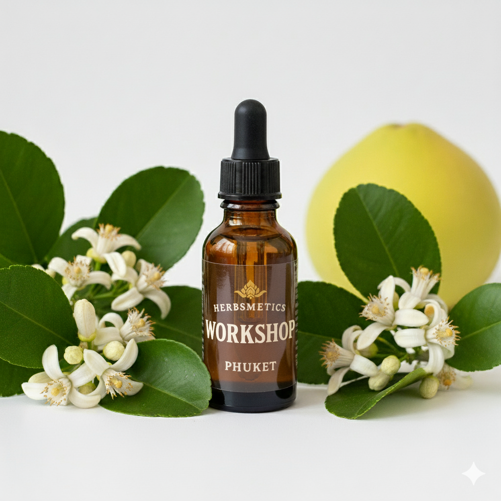 Pommelo essential oil — citrusy, bright, fresh — Herbsmetics Phuket