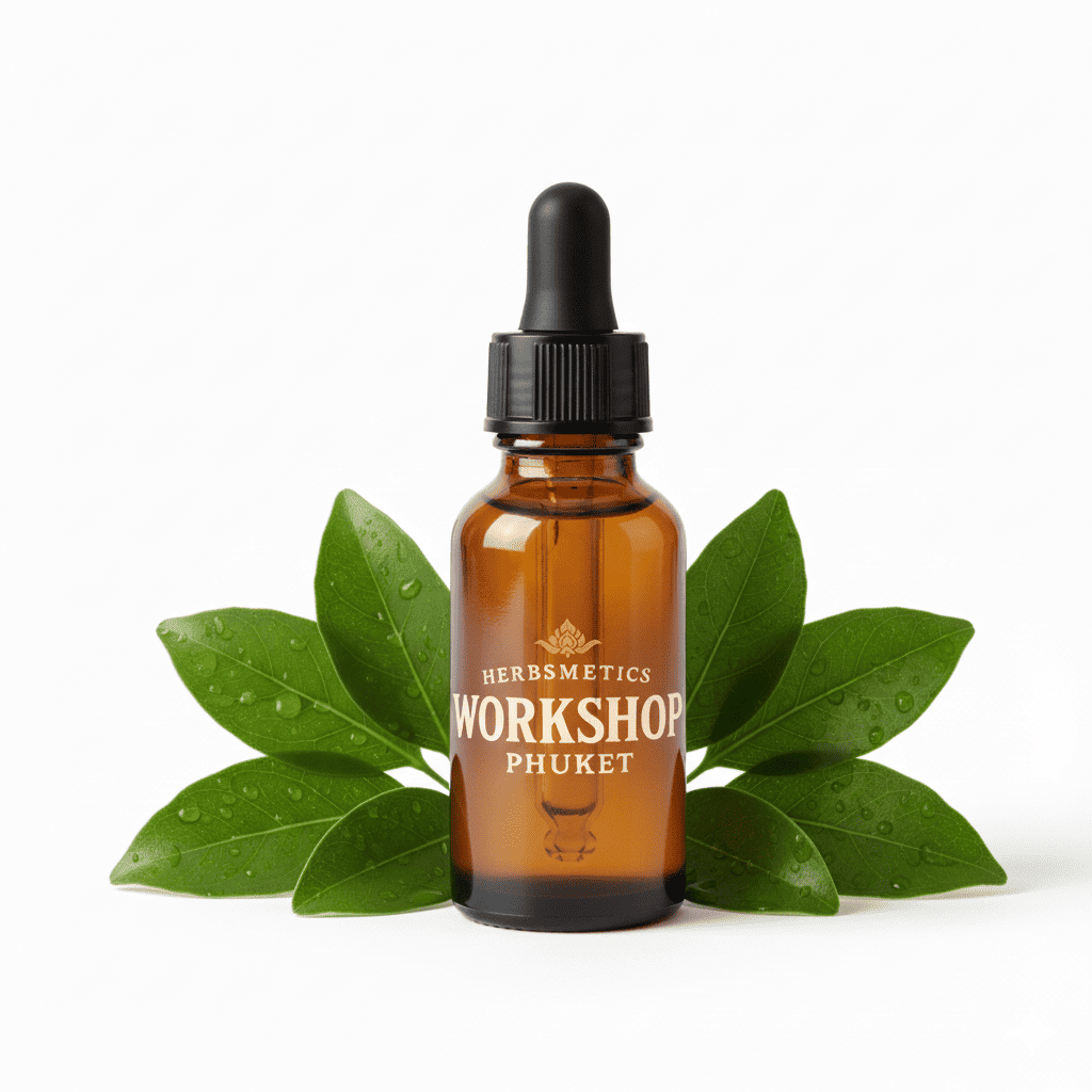 Ravintsara essential oil — herbal, green, fresh — Herbsmetics Phuket