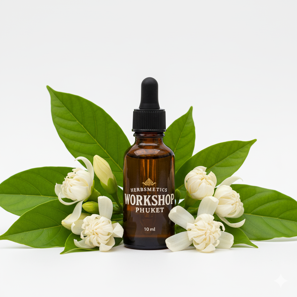 Champaca Absolute essential oil — floral, sweet, romantic — Herbsmetics Phuket