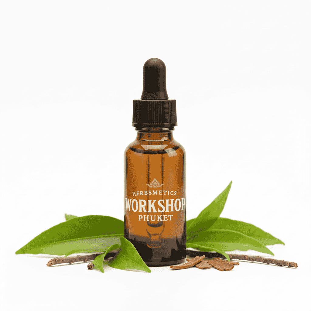 Cinnamon Leaf essential oil — spicy, warm, exotic — Herbsmetics Phuket