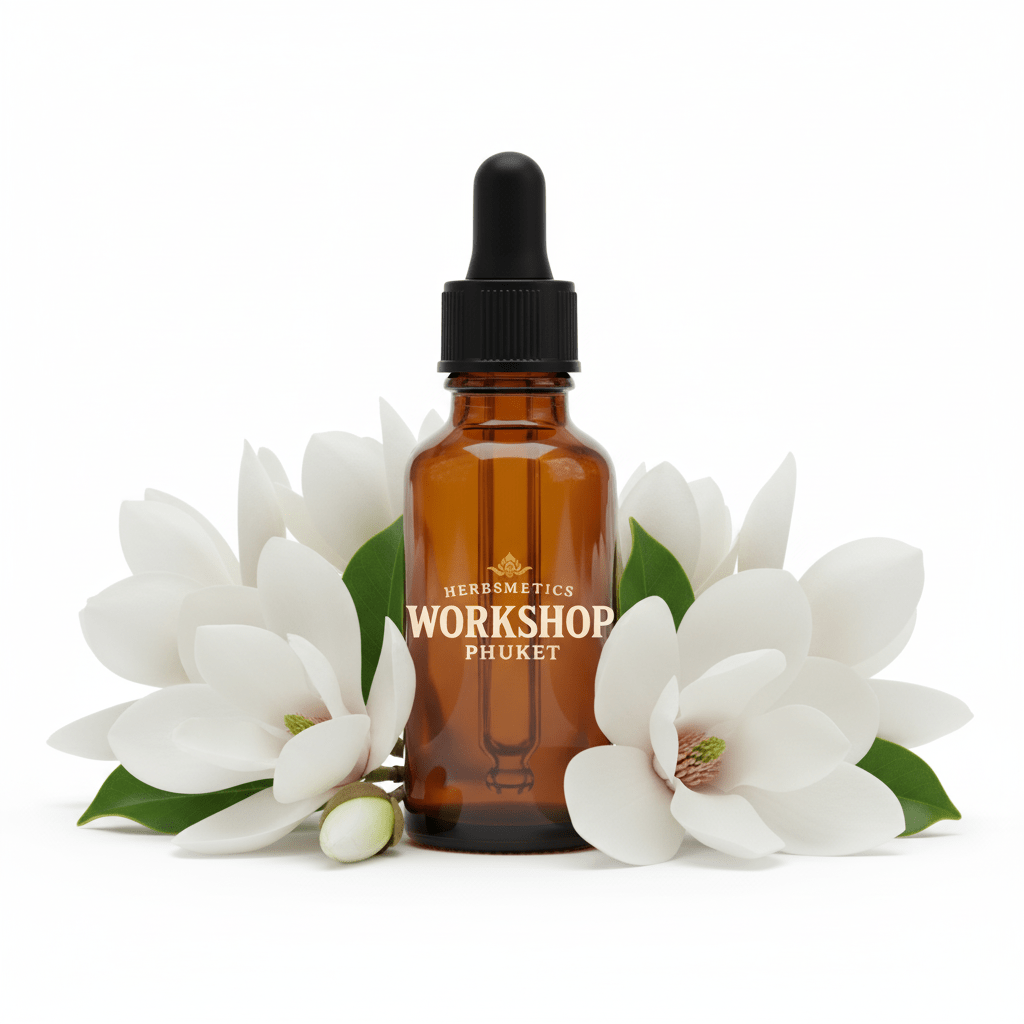 Magnolia Alba Absolute essential oil — floral, sweet, romantic — Herbsmetics Phuket