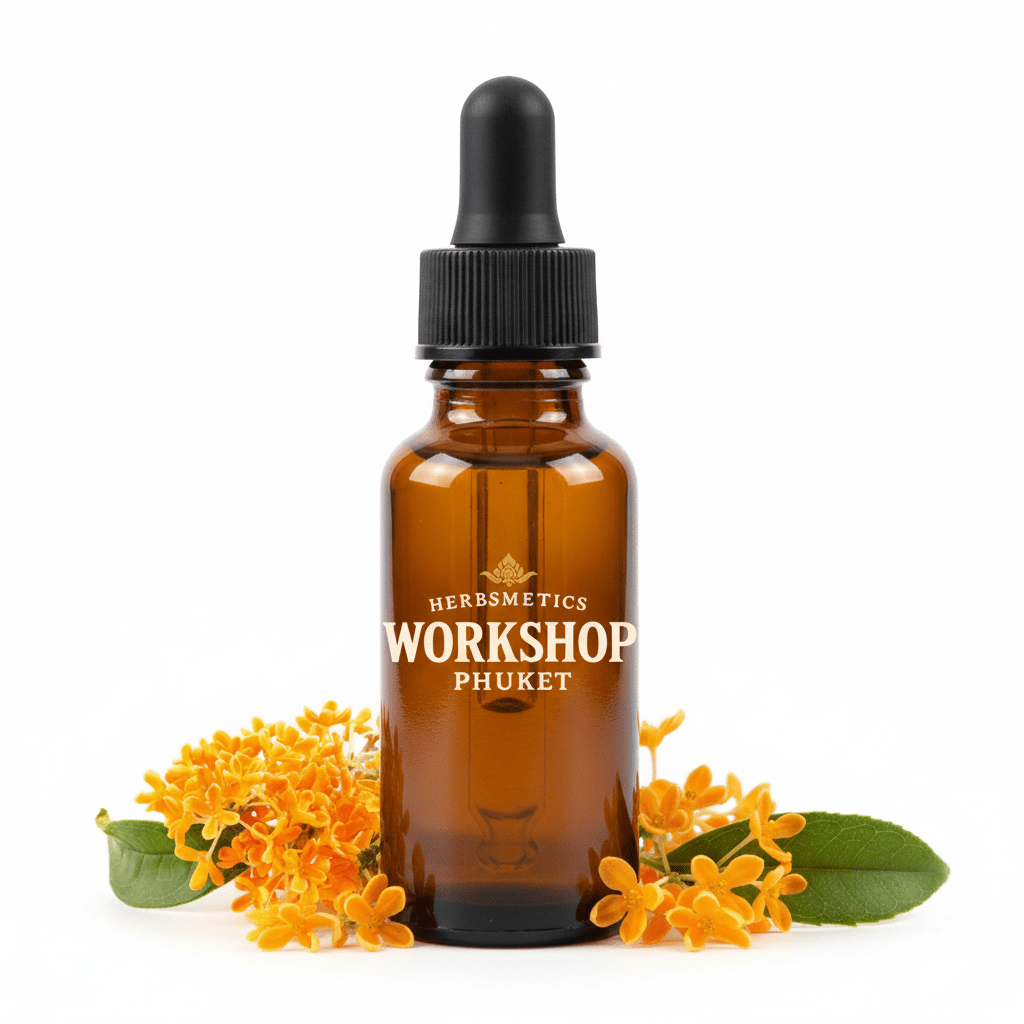 Osmanthus Absolute essential oil — floral, sweet, romantic — Herbsmetics Phuket