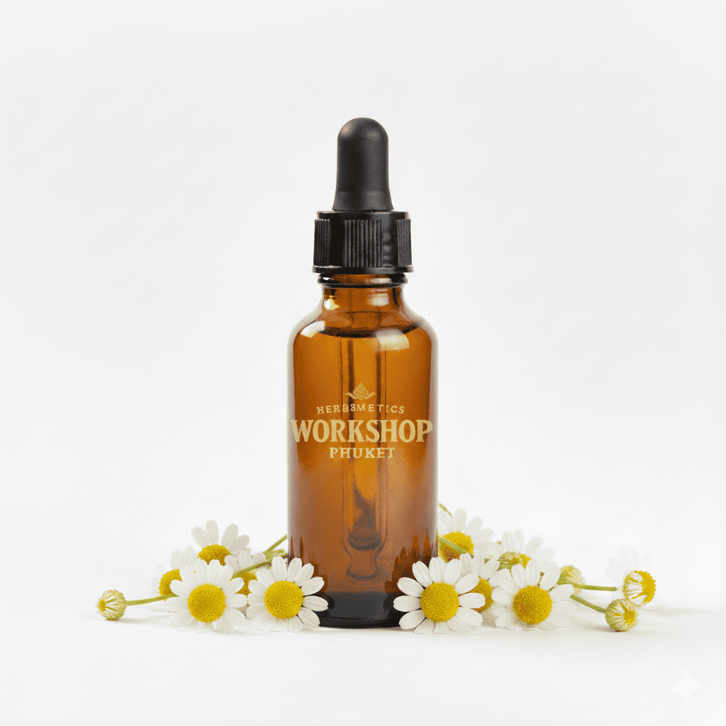Roman Chamomile essential oil — floral, sweet, romantic — Herbsmetics Phuket