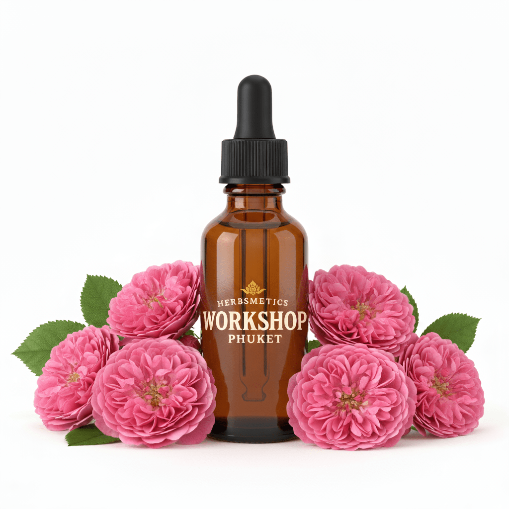 Rose Centifolia Absolute essential oil — floral, sweet, romantic — Herbsmetics Phuket