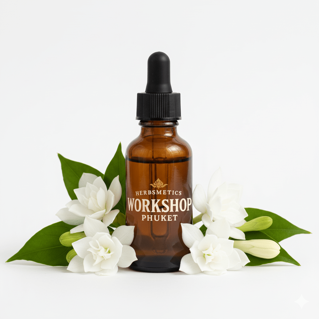 Tuberose Absolute essential oil — floral, sweet, romantic — Herbsmetics Phuket